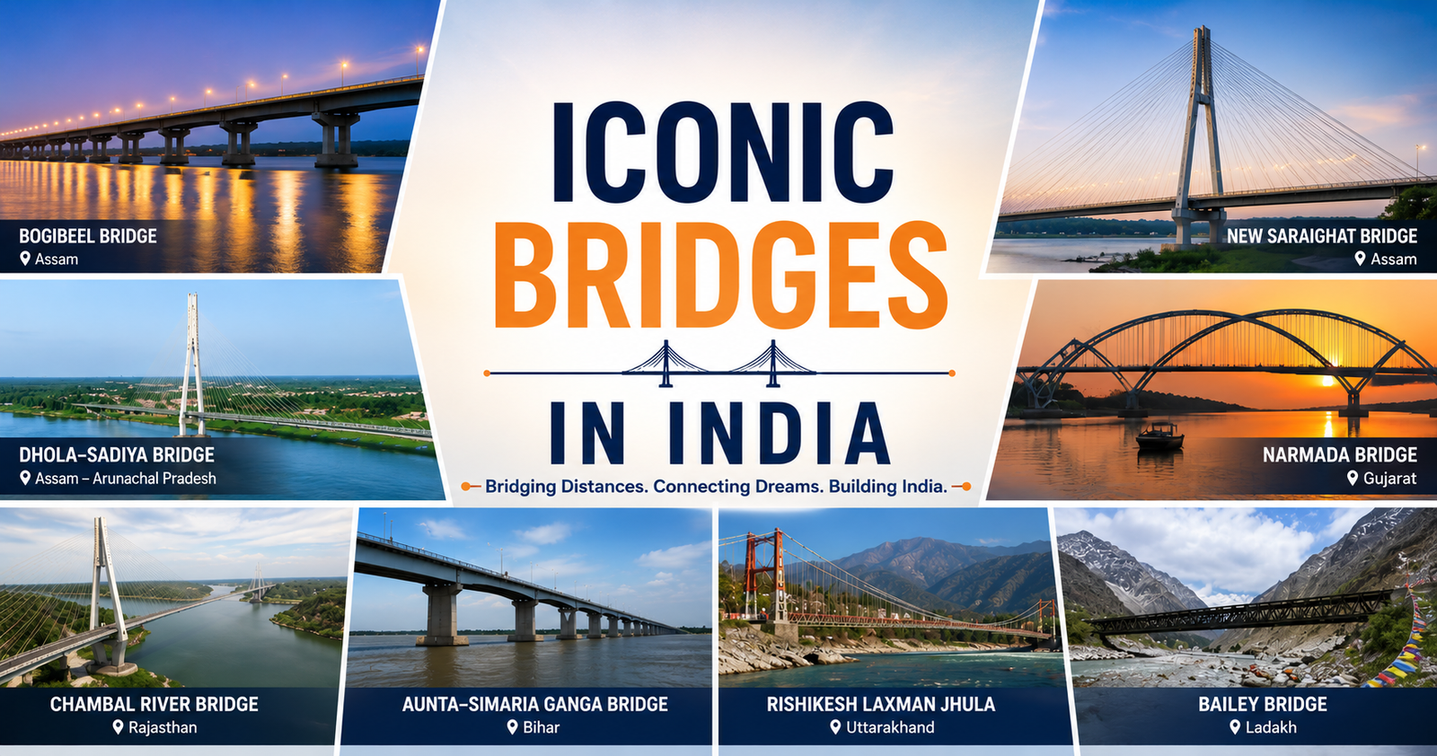 Iconic Bridges In India