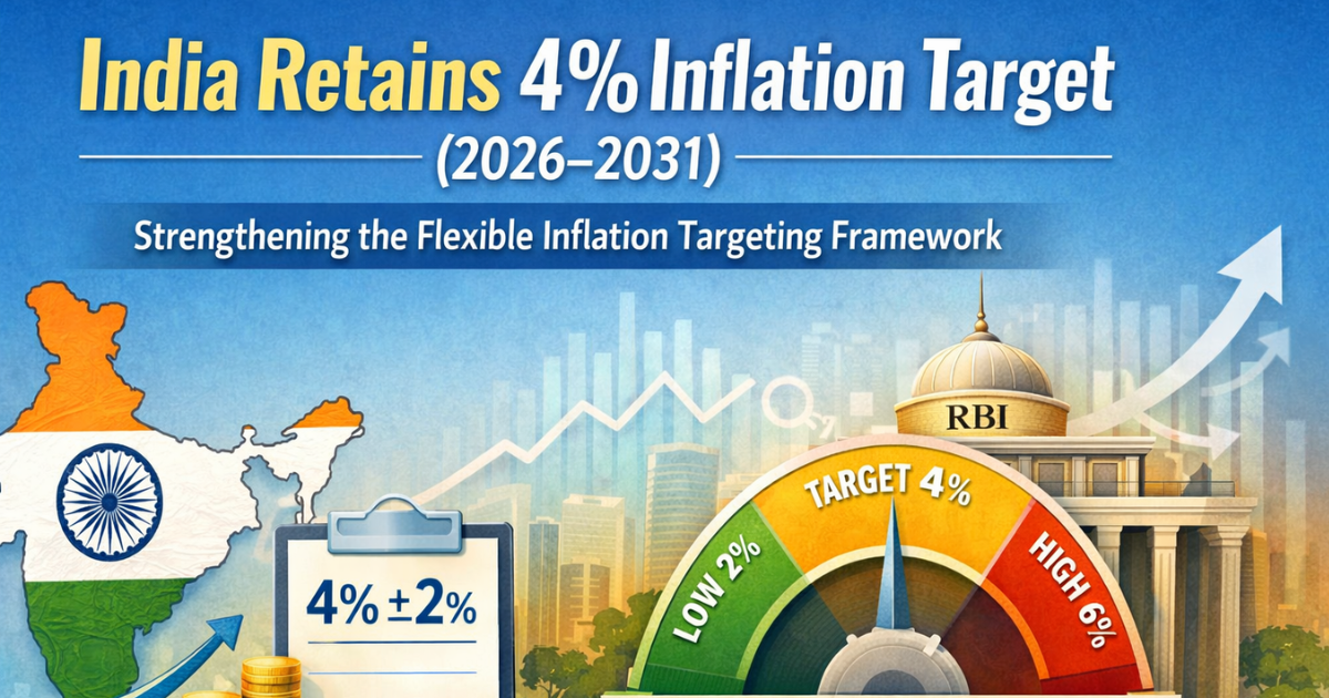 India Retains Inflations Target