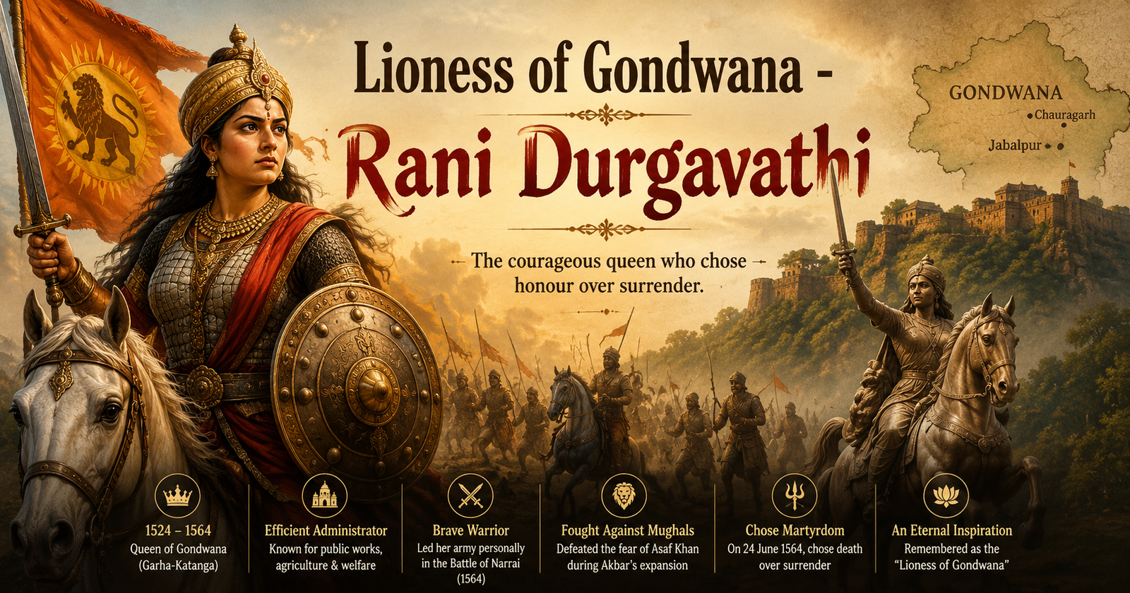 Lioness of Gondwana - Rani Durgavathi