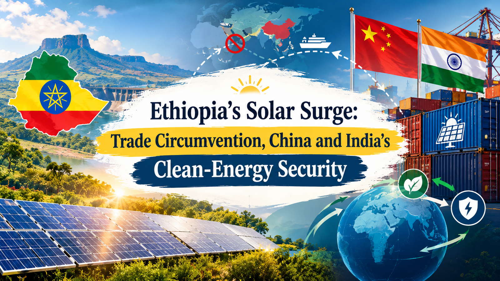 Ethiopia’s Solar Surge: Trade Circumvention, China and India’s Clean-Energy Security