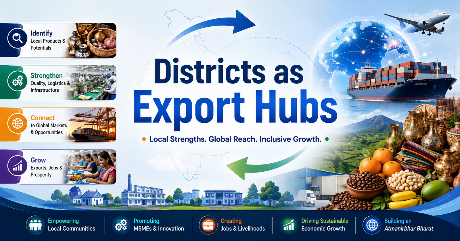 Districts as Export Hubs