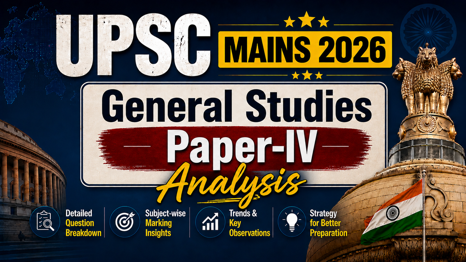 UPSC MAINS 2026 General Studies Paper - IV Analysis