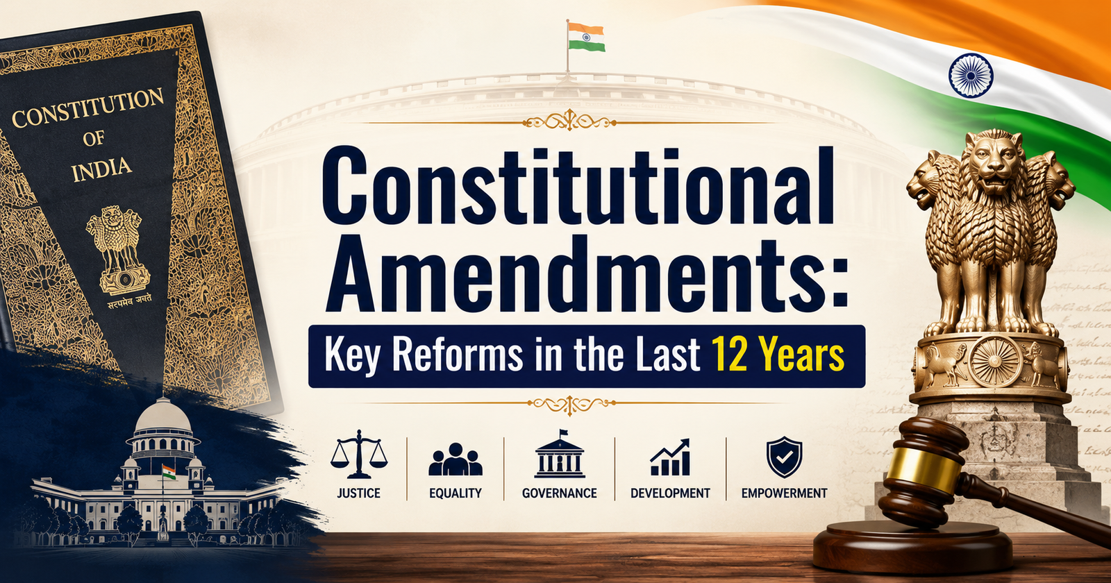 Constitutional Amendments: Key Reforms in the Last 12 Years 