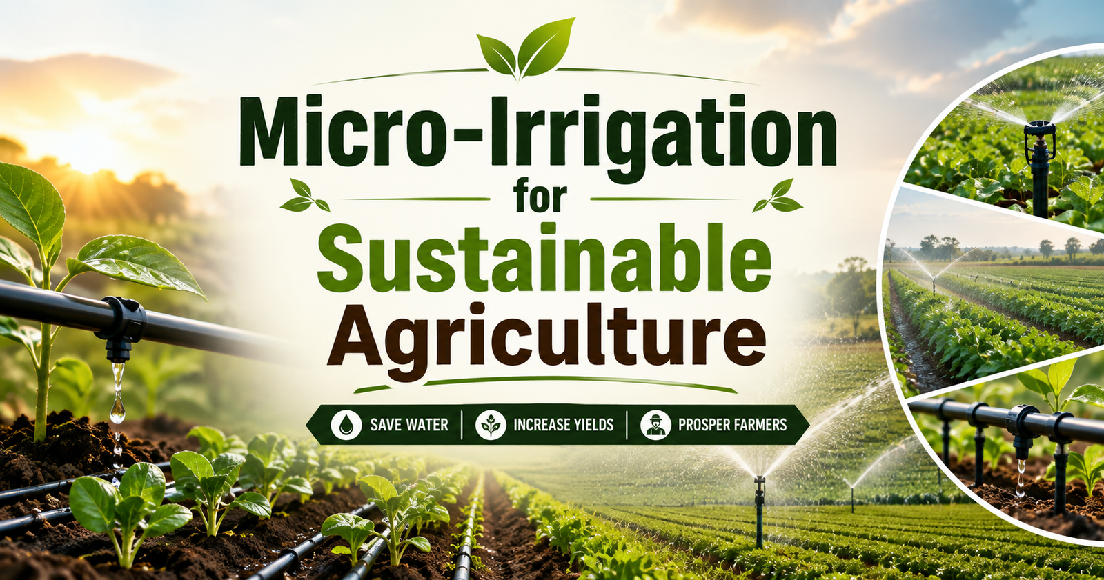 Micro-Irrigation for Sustainable Agriculture