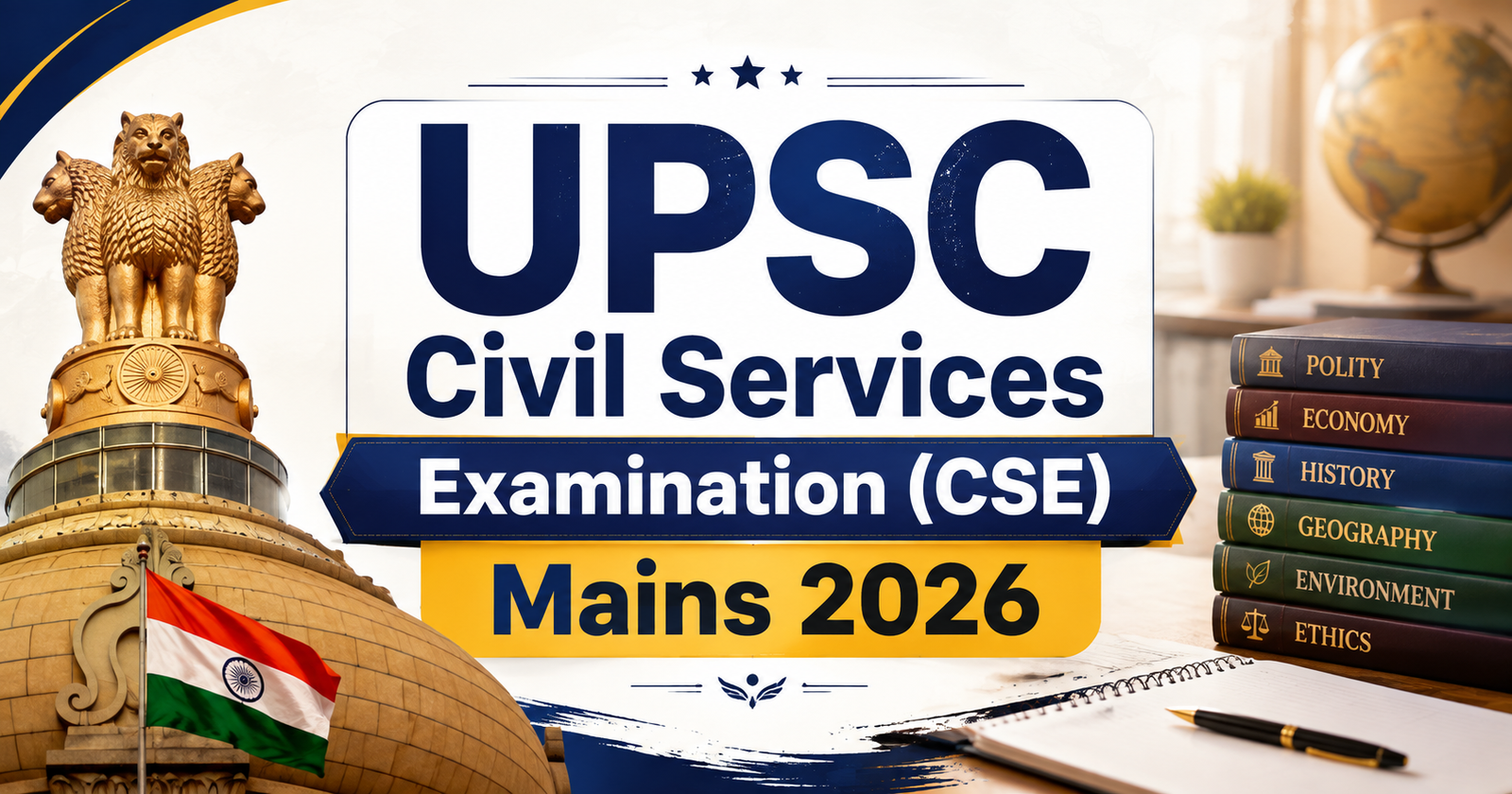 UPSC Civil Services Examination (CSE) Mains 2026