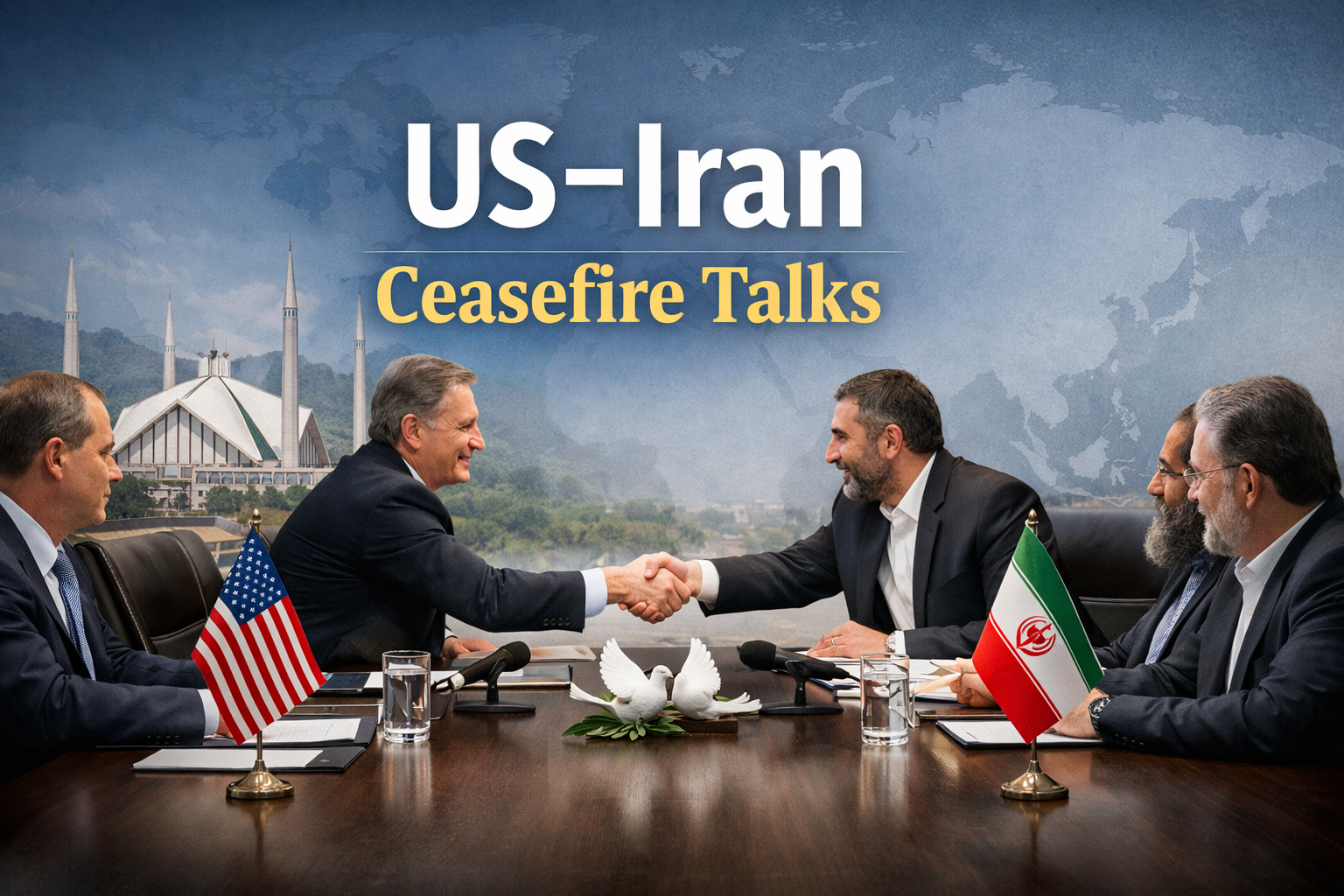 US-Iran Ceasefire Talks Mediated by Pakistan