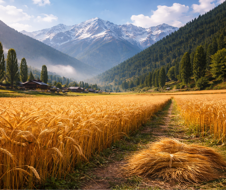 Early-Maturing Wheat Varieties for Kashmir