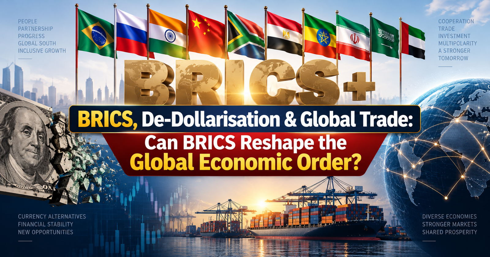 BRICS, De-Dollarisation, Global Trade: Can BRICS Reshape the Global Economic Order?