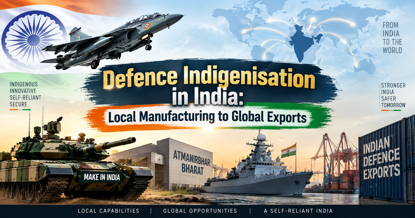 Defence Indigenisation in India: Local Manufacturing to Global Exports 